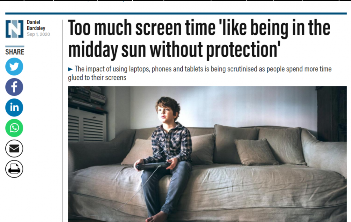 Ability Screen Time Addiction Story gains ground