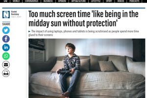Ability Screen Time Addiction Story gains ground