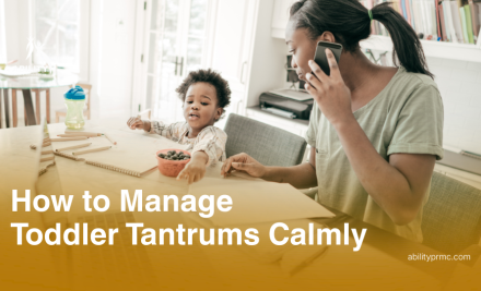How to Manage Toddler Tantrums Calmly